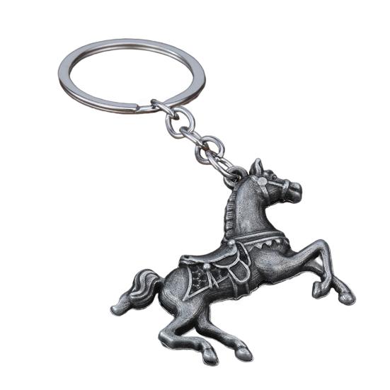 Брелок-подвеска Год Лошади Изысканное мастерство Брелок для ключей Двери Рюкзаки Сумки Ключница