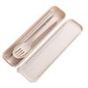Reusable Travel Utensils Set with Case Portable Chopstick Fork Spoon Tableware Eco Friendly Cutlery