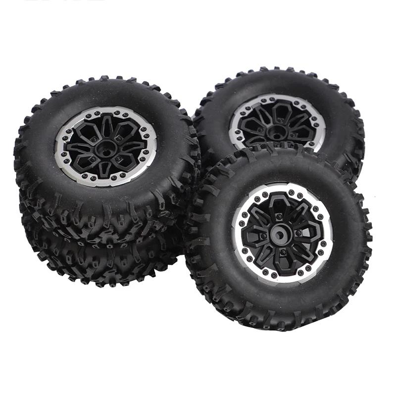 4pcs 64mm Miękka Opona Do MN D90 MN98 MN99S WPL C14 C24 C34 B14 B24 LDRC P06 LD1297 LD1299 RC Car Upgrade Parts Akcesoria