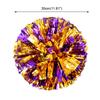 1 Pcs Plastic Double Hole Handle Cheerleader Pom Poms Metallic Streamer Club Sport Supplies Dance Party Club Decorator Tools