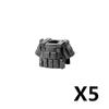 Военная фигурка солдата MOC, строительные блоки MOC, аксессуар для спецназа, шлем Альфа, жилет, рюкзак, комплект с ремнем, мини-игрушка, подарки K127