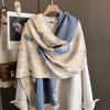 Winter Warm Cashmere Scarf for Women Luxury Pashmina Blanket Thick Shawl Wrap Neckerchief Fashion Bufanda Echarpe Poncho