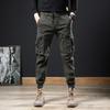 2024 Новые мужские свободные модные повседневные спортивные брюки с несколькими карманами Брюки-карго