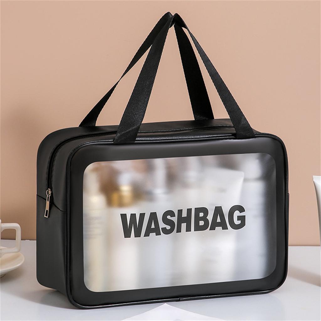 Large Capacity Thickened Wash Bath Swimming Portable Storage Cosmetic Bag Female Portable Travel Cosmetic Storage Bag