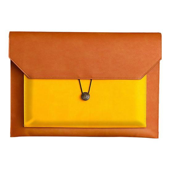 Папка-держатель для документов формата А4 с эластичной резинкой из искусственной кожи, большой емкости