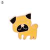 Милый мультфильм животное собака брошь булавка аксессуар для одежды декор ювелирные изделия эмалевый значок