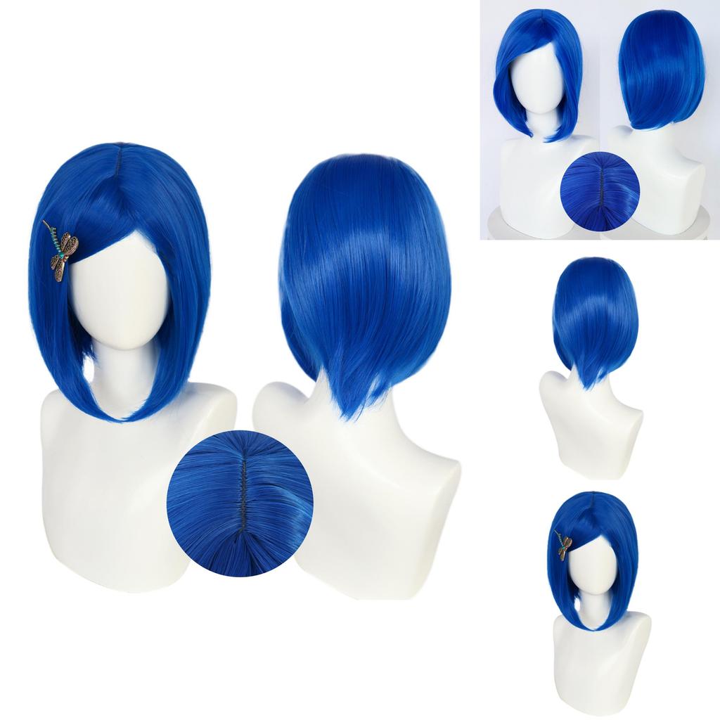 Coraline The Secret Door Cosplay Wig With Hightemperature Silk For Role Play And Costume Parties