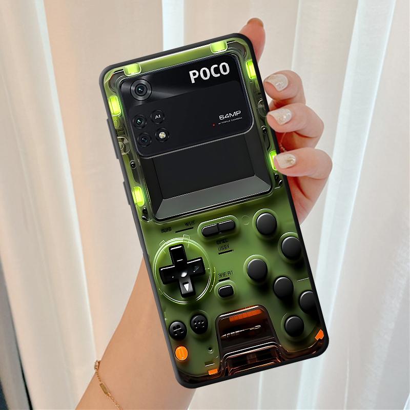 Чехол с рисунком игрового автомата для Xiaomi Poco C75 X4 Pro F3 F7 X7 C71 C51 C61 X3 NFC M5s M7 C40 C50 M3 M4 Pro X5 Мягкий чехол