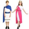 Children Male Roman Goddess Greek Queen Long Skirt Children Female Greek and Roman Costumes Halloween Costumes for