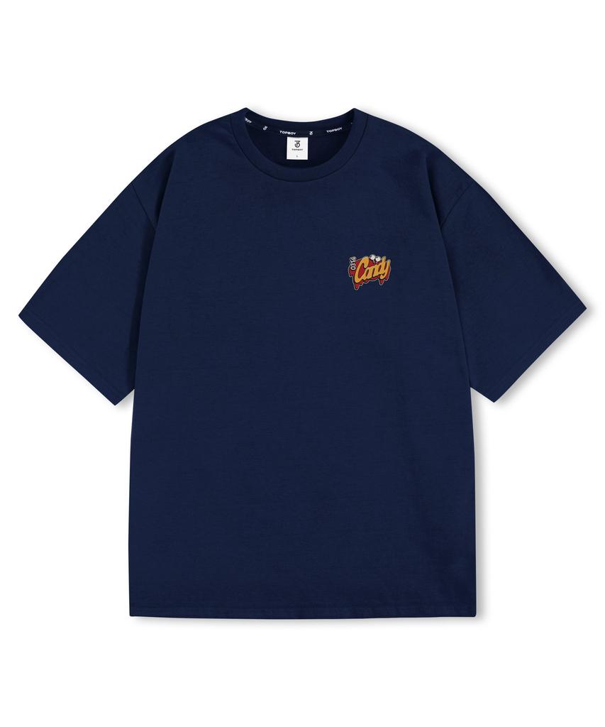 TOPBOY Melt Pop Oversized Short Sleeve T-Shirt (Type A)