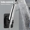 Shower Holder Self-Adhesive Wall Fixing Clip Multi-Functional Bathroom Storage Bracket