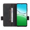 For Oppo A5x 5G/4G Case Leather Wallet Flip Phone Cover with Hardware Decor