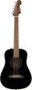Standard Redondo Mini with Spruce Black Fender/California Bag, Top, [Short Scale]