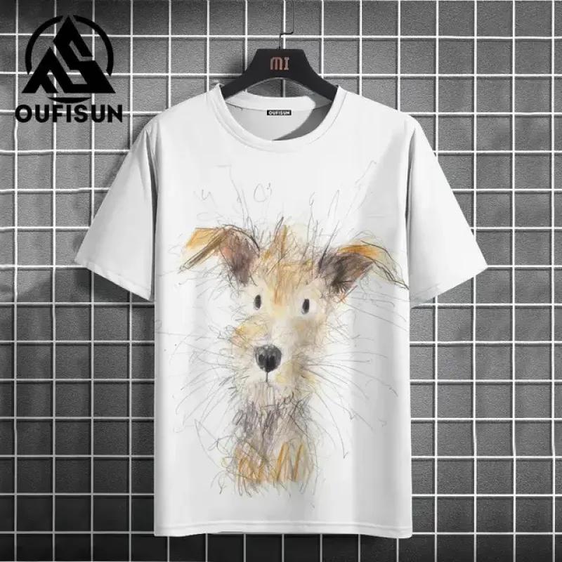 Japanese Samurai Print Short Sleeve T-Shirt For Men Retro Men's T-Shirt Street Fashion Man Clothes Loose Oversized Tee Tops 2024