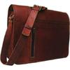Men Handmade Vintage Real Leather Briefcase Messenger Satchel Laptop Women Bag