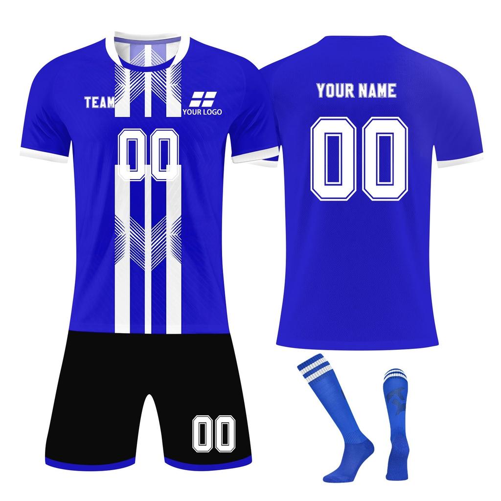 Комплект персонализированных рубашек для мужчин и девочек с именем и номером, футбольные майки на заказ для мальчиков, тренировочный костюм