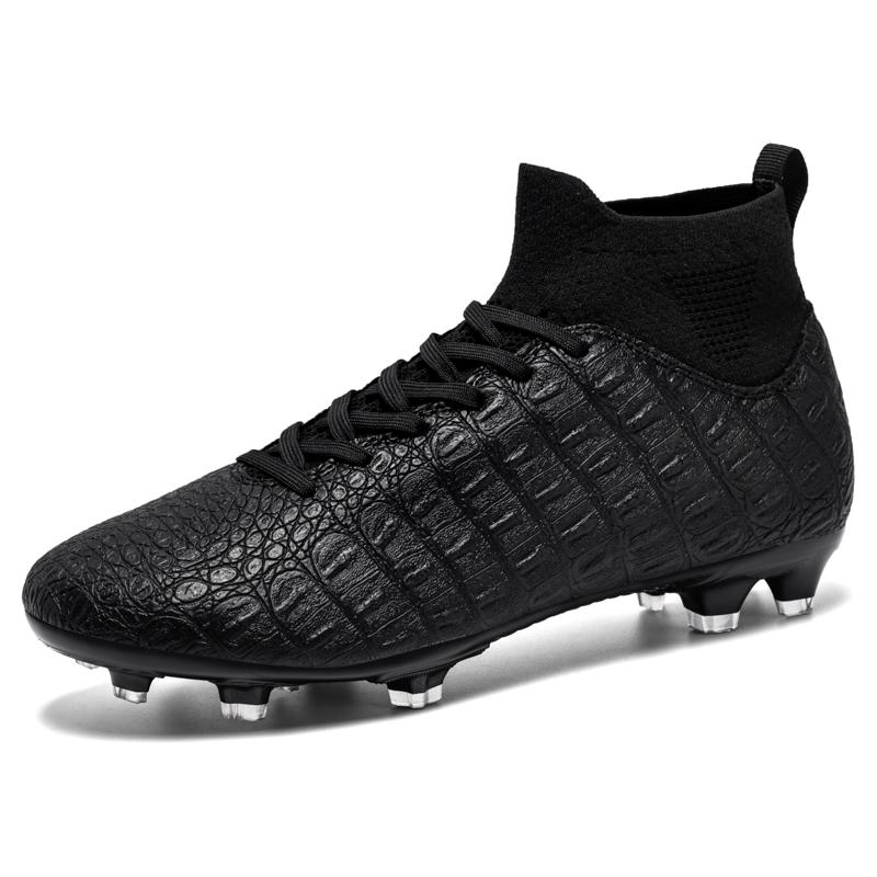 Men's High Quality Football Boots Professional AG/FG Soccer Shoes Kids Anti-Skip Training Soccer Cleats High Top Cleats 2025 New