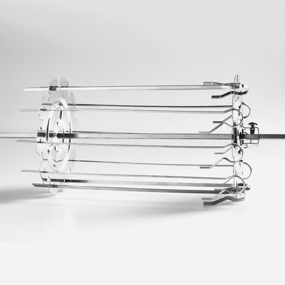 Съемная вращающаяся решетка для барбекю на 10 шампуров для гриля, держатель шампуров для фритюрницы