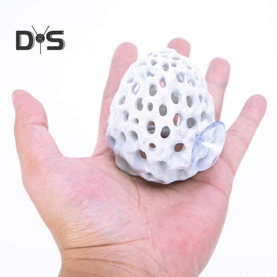 Убежище для креветок в виде купола Аквариум Пещера для разведения креветок Среда обитания для петушек Укрытия для аквариумов Аксессуары для маленьких рыбок Гуппи Укрытие Отдых