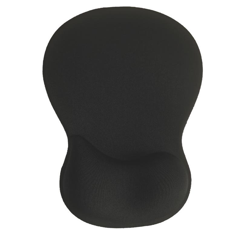 Large Gradient Silicone Mouse Pad with Wrist Rest for Office Use - Customizable Logo