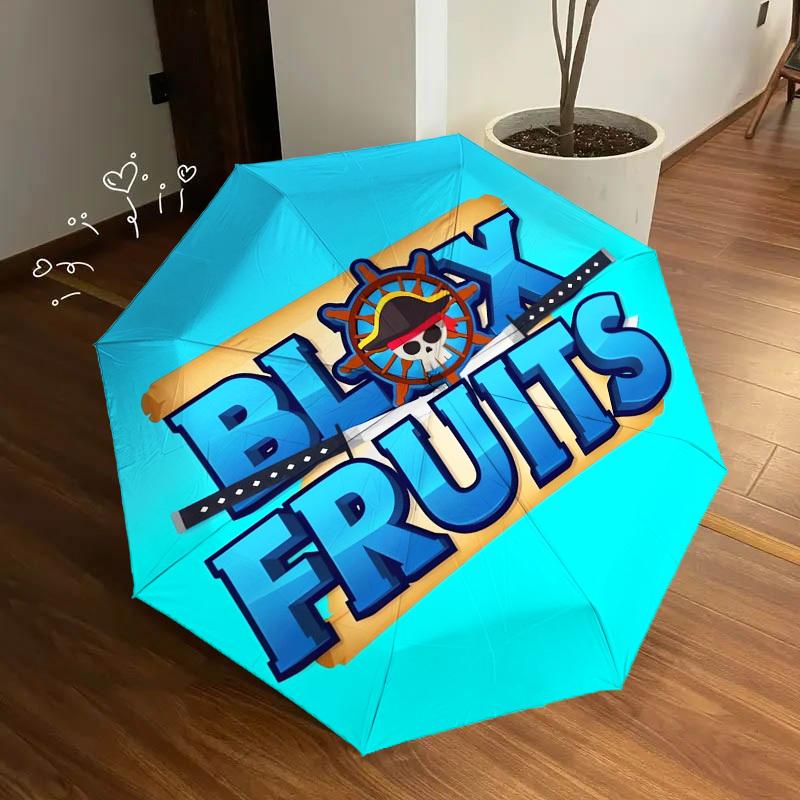 1pc Blox Fruits Pirate Theme Themed High-quality Umbrella,Automatic Opening and Closing Umbrella,Multi-functional Umbrella G0811058