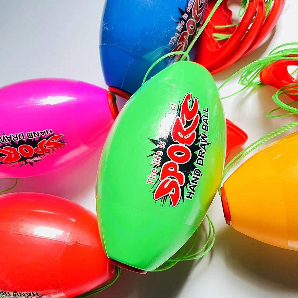 Sport Game Children Toys Speed Balls Sliding Zoom Ball Zip Ball Pulling Elastic Elastic Speed Balls
