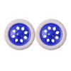 2Pcs Flexible Shopping Cart Wheels 6.3Inch Travelling Trolley Caster Portable Wheelchair Caster