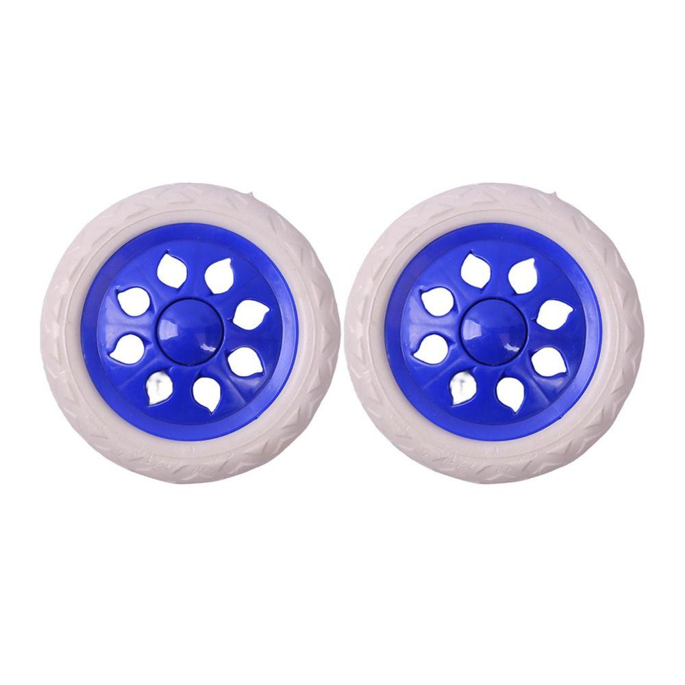 2Pcs Flexible Shopping Cart Wheels 6.3Inch Travelling Trolley Caster Portable Wheelchair Caster