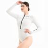 Womens 2mm Fullsuit Wetsuit Freediving Snorkeling Swimming Surfing Warm Thermal Dive Suit White