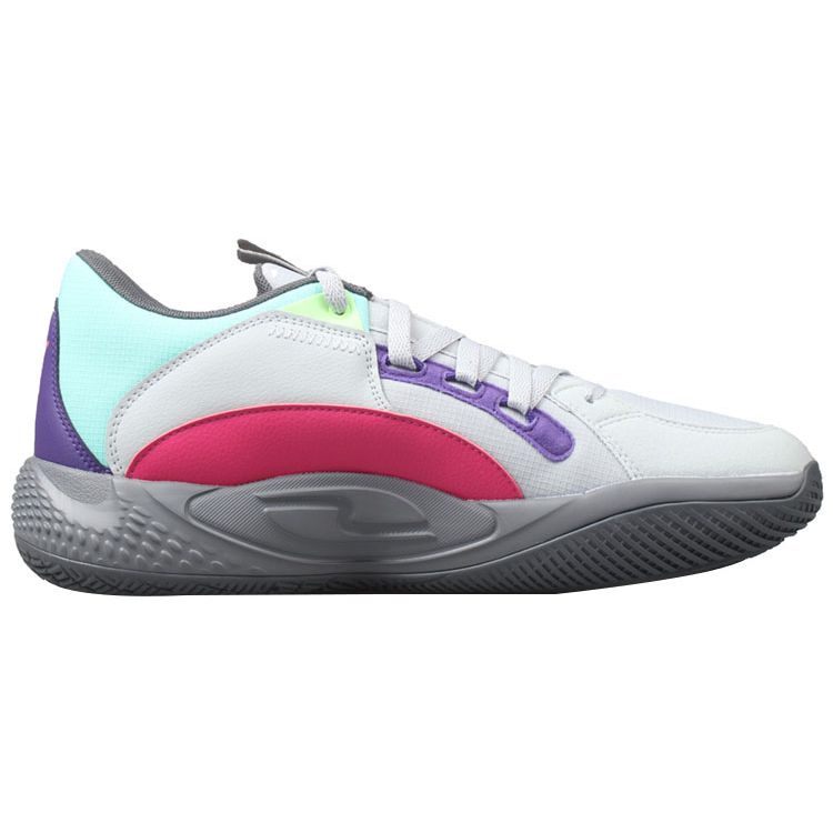 Puma Court Rider Chaos Daytona Унисекс Кроссовки Серый Белый Холодный-Светло-Серый 378612-01