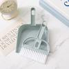 Mini Broom Dustpan Set Compact Lightweight with Hanging Hole Soft Durable Bristle Scratch-free Cleaning Tools Hamster Small Pet Supplies