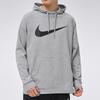 Nike Мужская толстовка Dri Fit Светло-серая CZ2426-063