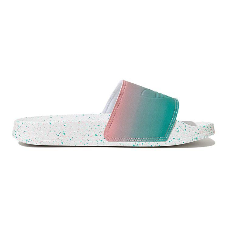 adidas Оригинальные Adilette Lite Повседневные Нескользящие Прочные Уличные Шлепанцы Детская Обувь Белый Синий Розовый GX2104