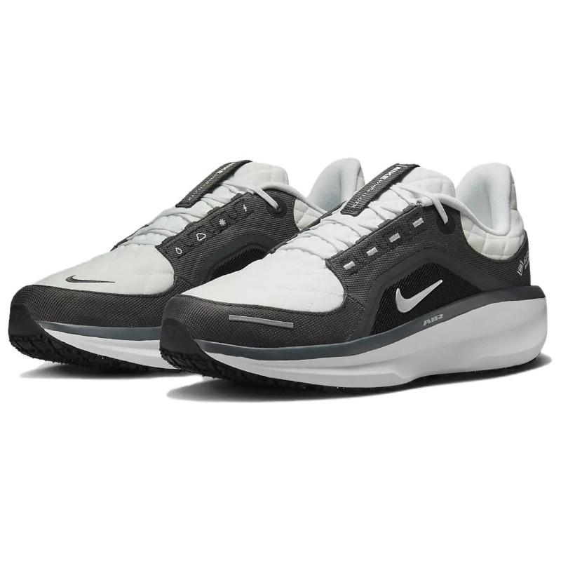 Nike Мужские низкие тренировочные беговые кроссовки Winflo 11 GORE-TEX Серые FQ1358-004