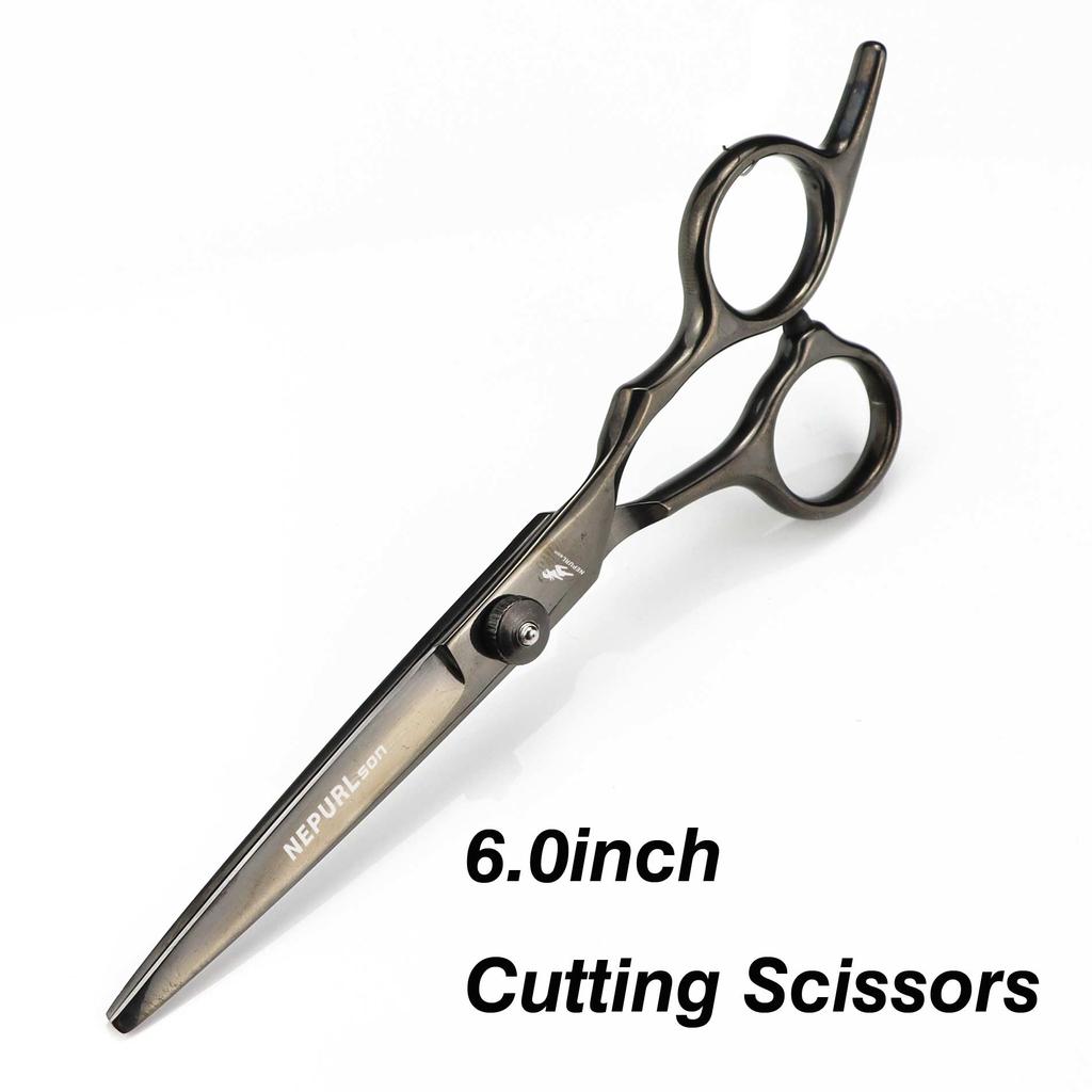 6 Inch Tooth Scissors Flat Scissors for Barbers and Hairdressers Special Fine Scissors for Thinning Haircuts and Hair