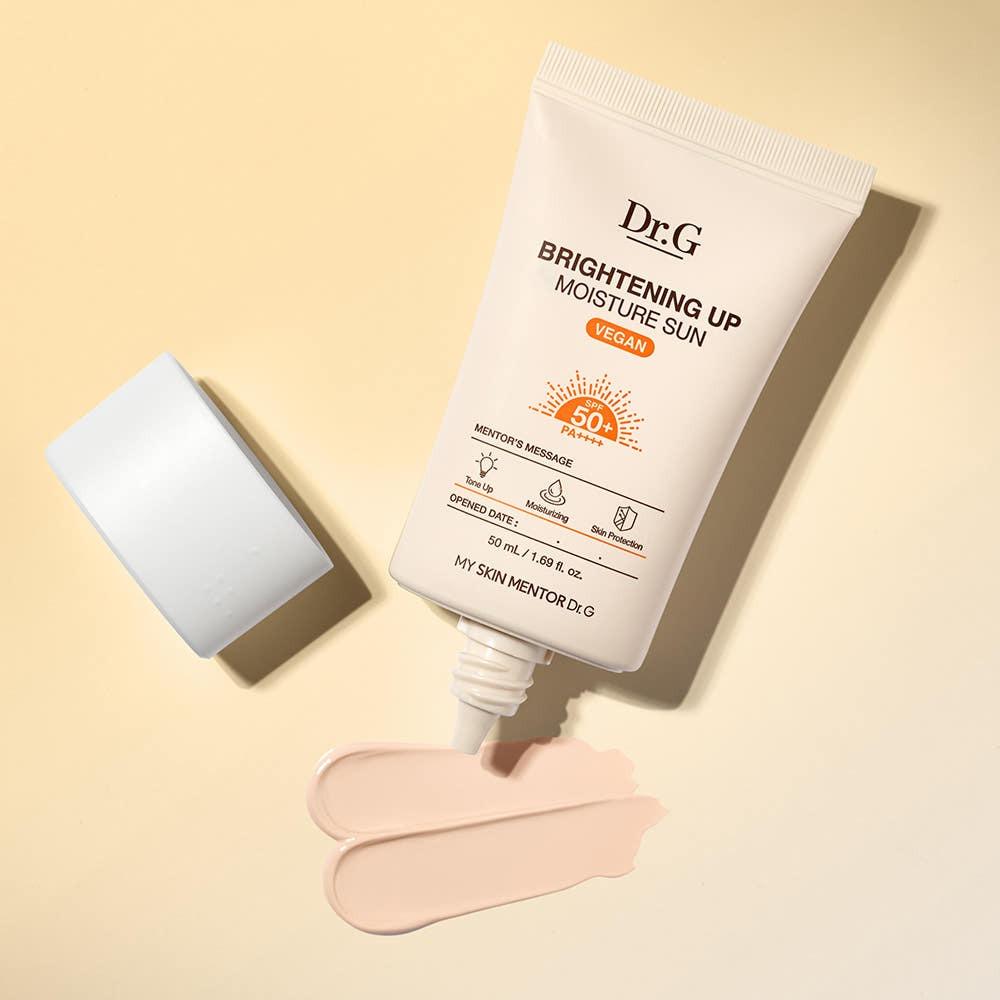 Dr.G Осветляющий увлажняющий солнцезащитный крем SPF50+ PA++++ Сияние Увлажняющий 50 мл