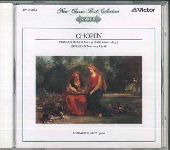 CD ШОПЕН - Фортепианная соната №. 2 с похоронным маршем JVD2075 VICTOR Япония Классический Б/У