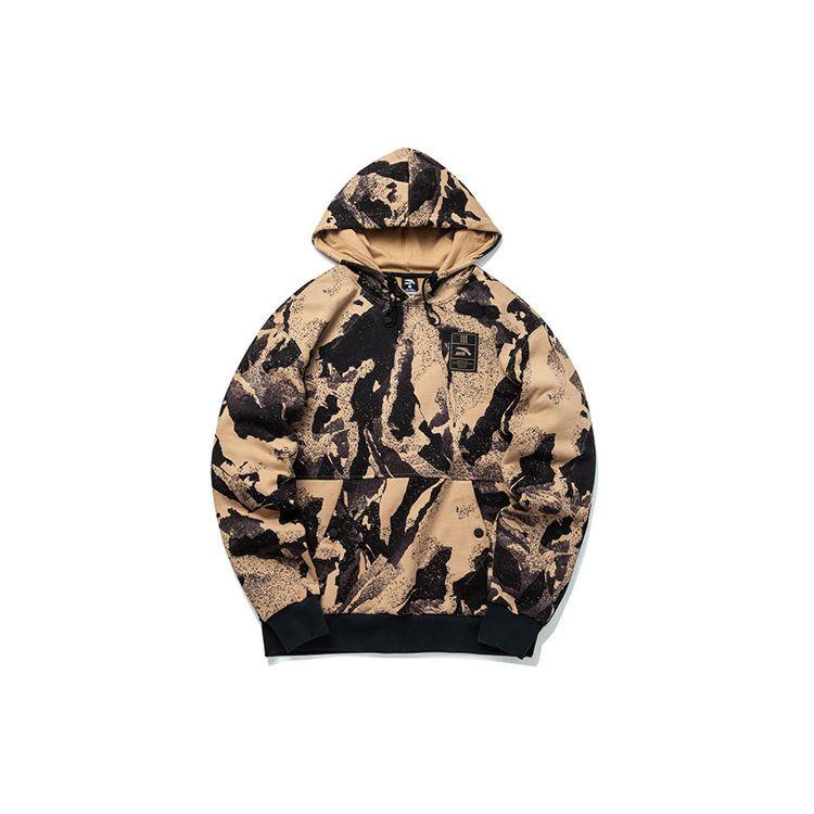 Anta Lifestyle Series Casual Sports с длинным рукавом Hoodie Unisex hoodies Black 152148743-1