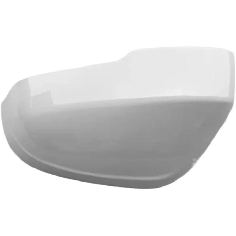 Compatible For Volvo S60 2011 2012 2013 2014-2019 Replacement Auto Rear View Mirror Shell Cap Housing Wing Door Side Mirrors Cover(1pcs ice white R)