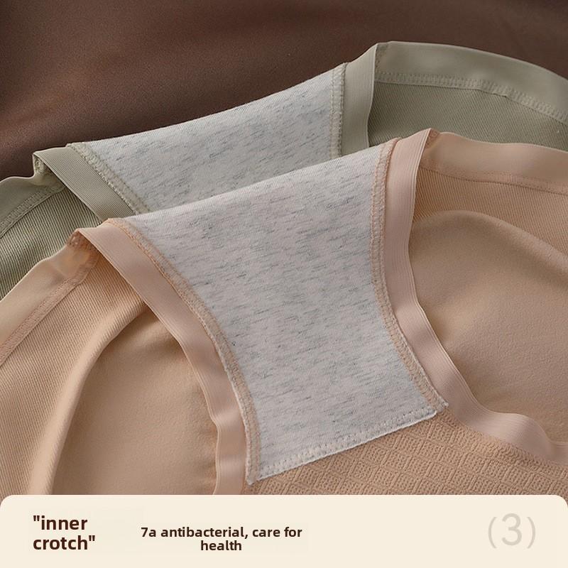 Женские трусы-слипы большого размера Lady Spring 7A с антибактериальной ластовицей, с поддержкой живота и бедер, дышащие, без швов на талии