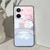 Мультяшный Чехол-Кот Персик Моти Для Realme C53 C30 C55 C33 C35 C31 C21Y C25s C15 C11 GT Neo 5 3T 2T 8 9 10 11 Pro Plus