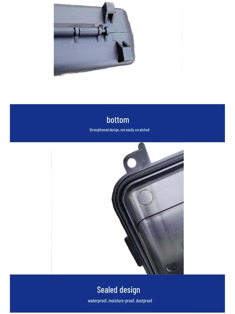 Высокопрочный ПП Ручной Ящик для хранения инструментов - Разные размеры и цвета