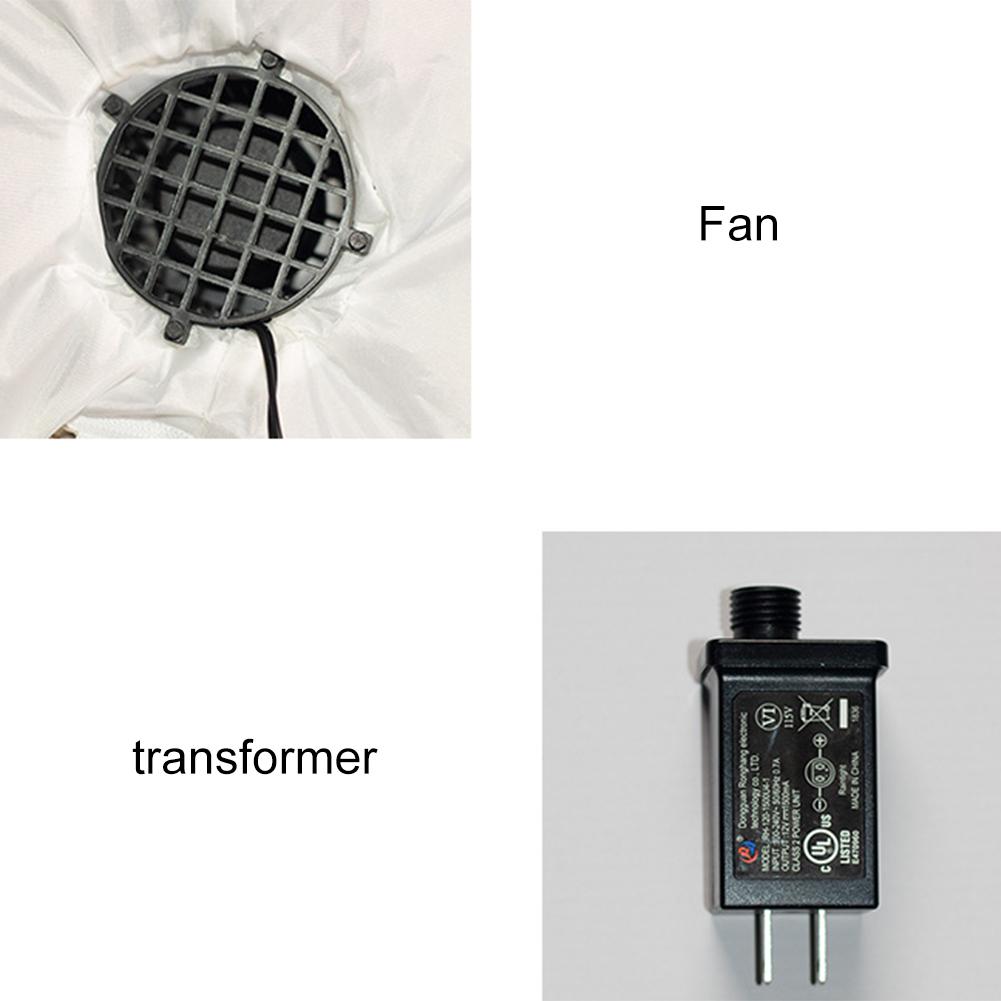 Надувная модель рождественского снеговика, воздушная модель для украшения рождественского двора