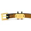 HERMES H500349 Pop ash Pop H Double Tourbracelet Vaux Swift/metal Array