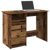 VidaXL Desk Old Wood 102x50x75 Cm Engineered Wood, Computer Desk, Standing Desk, Desk with Storage, Desk 860470