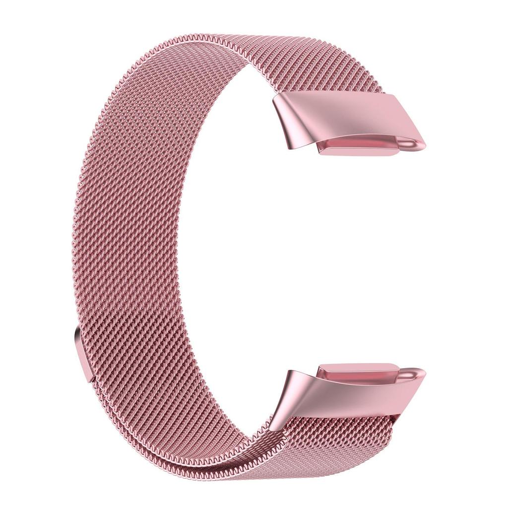 Миланский ремешок для браслета Fitbit Charge 5 6 из нержавеющей стали ремешок для часов