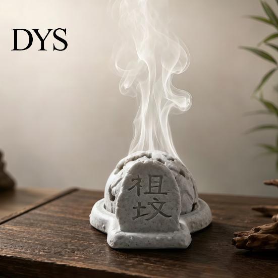 Декоративные подставки для благовоний для входов, 3D-печатный орнамент-кадильница, Текстура под камень, Креативные забавные орнаменты для снятия стресса, Кадило,