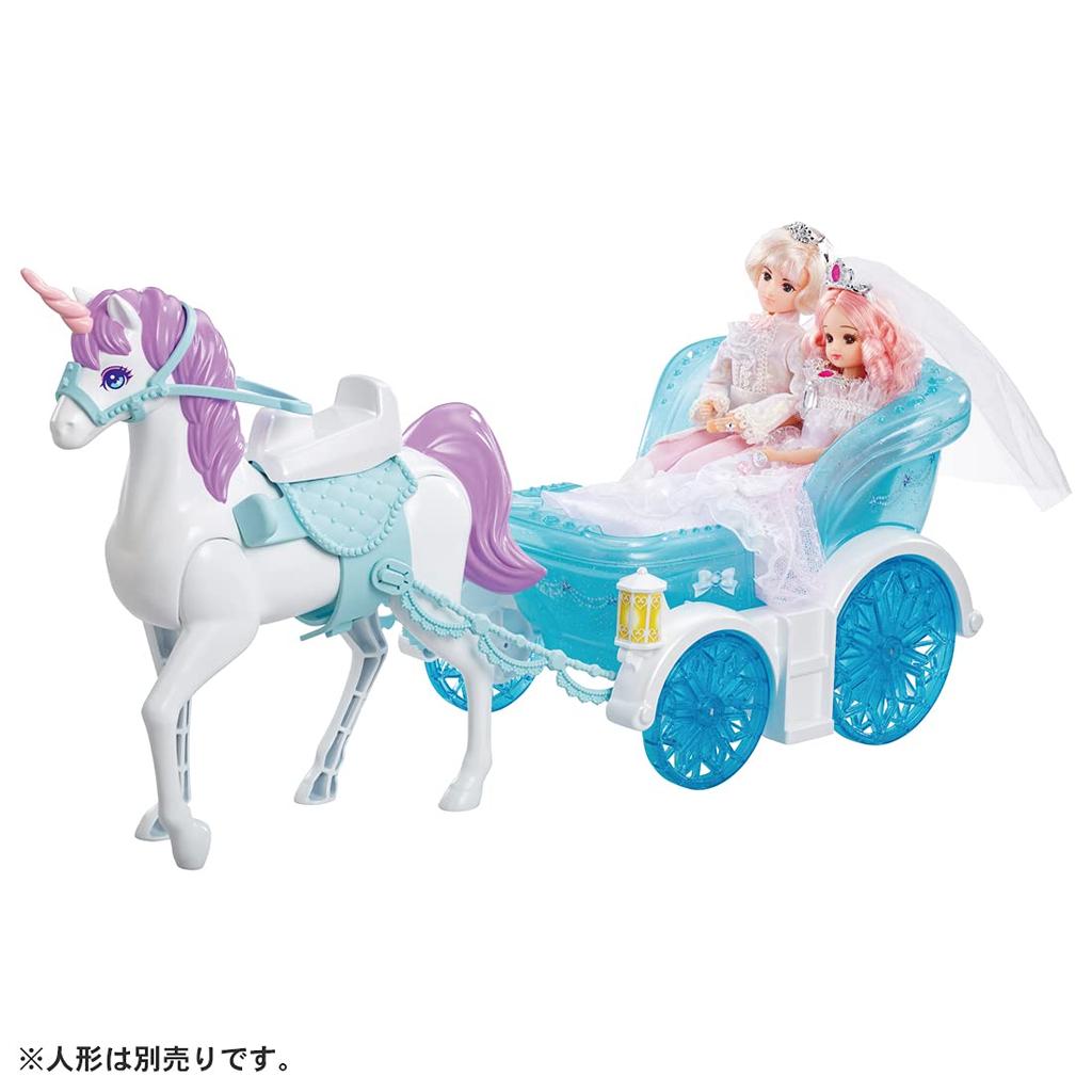 TAKARA TOMY Кукла Dreaming Princess Royal, игрушка для ролевых игрушек, от 3 лет, соответствует стандартам безопасности игрушек, имеет сертификат ST Mark Licca "Карета Licca-chan"