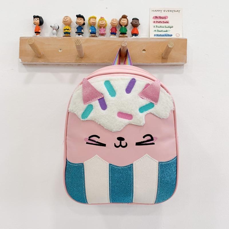 Panda Line Cartoon Girls Toddler Backpack With Fashion Sequins For School Use