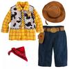 Toy Story Woody Cowboy Kigurumi Costume for Baby Boys, Halloween Costume, US Disney Store (US Size 18-24M, Japan Size 90cm) [Used]